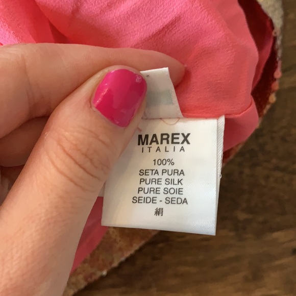 Angelo Marani 100% silk dress sequined perfect - Picture 11 of 13